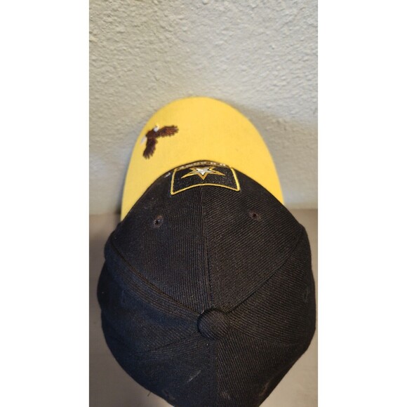 United States Army Star Hat Baseball Cap Eagle on Front Visor USA - Picture 5 of 16